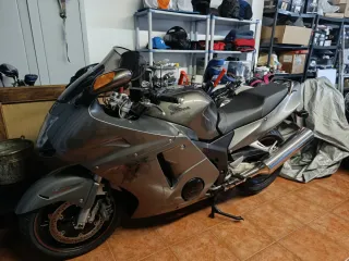 Honda CBR1100XX Gris Sportbike