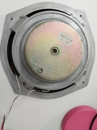 Altavoz Vintage Años 70/80 Negro,desconozco marca.