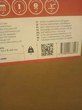 Caja Fuerte Brodhan Nueva Grande 150€