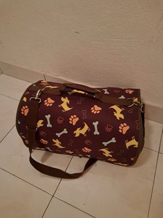 Transportín para mascotas con estampado