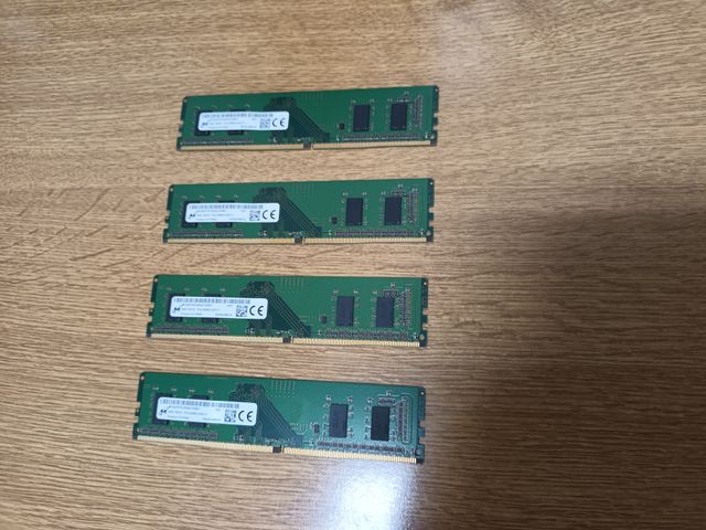 4x 4GB DDR4 RAM Módulos