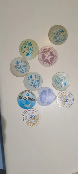 Lote Tazos Colección Fighter II, Pocahontas, Bang!