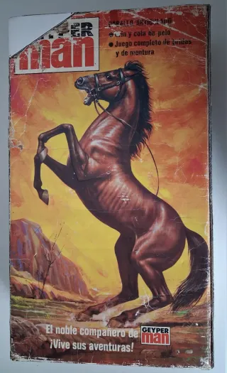 Geyper Man Caballo Articulado Ref. 7410 Solo caja