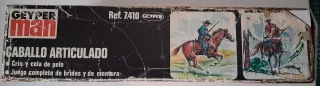 Geyper Man Caballo Articulado Ref. 7410 Solo caja