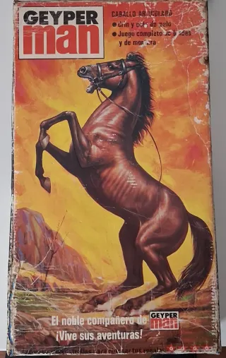 Geyper Man Caballo Articulado Ref. 7410 Solo caja
