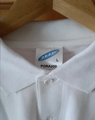 Polo Madrid Open Tennis Taglia L Bianco