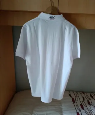 Polo Madrid Open Tennis Taglia L Bianco