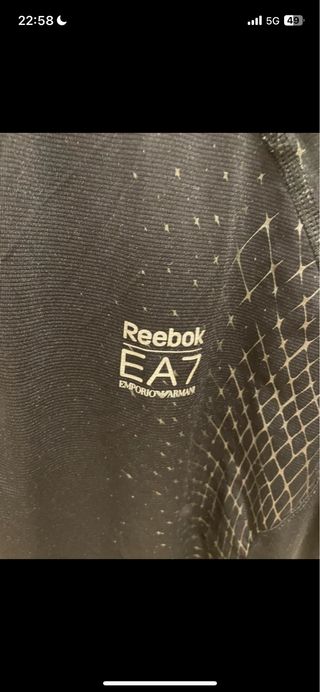 Camiseta Deportiva EA7 Emporio Armani Negra