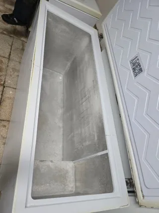 Congelador arcón blanco