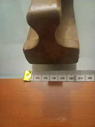 Antica pialla in legno anni '50