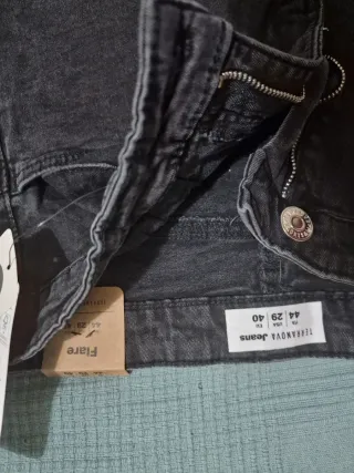 Jeans Flare Terranova Grigio