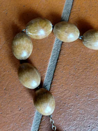 Rosario da muro in legno di ulivo