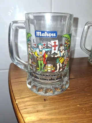 Mahou Storia della Birra: Set di 4 Tazze (4 pz)