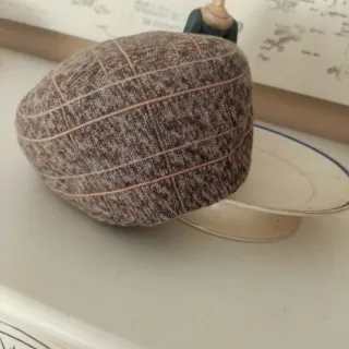 Gorra de pico cuadros Talla M