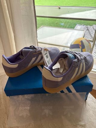 Adidas Samba Lila Mujer Talla 38