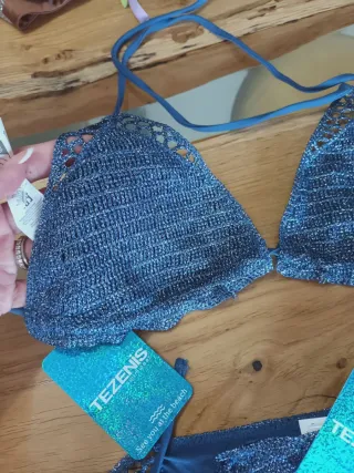 Costume bikini Tezenis blu taglia S