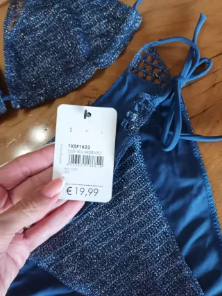 Costume bikini Tezenis blu taglia S