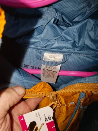 Chaqueta Simond Hombre Talla M Azul/Naranja