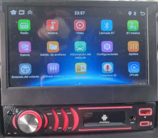 Radio pantalla de coche