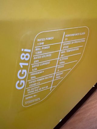 Generador ITC Power 1800W