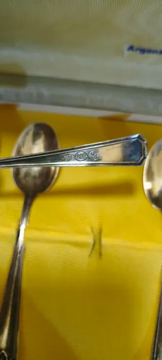 Set 6 Cucchiaini Argento 800