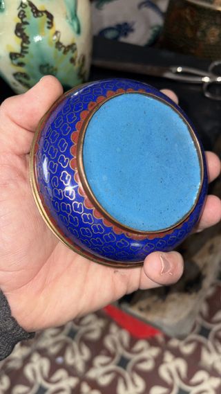 Pequeño joyero cloisonne