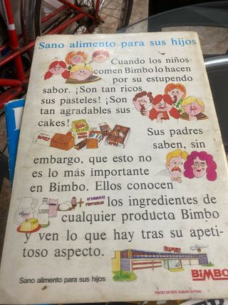 Colección Álbumes Bimbo Años 70