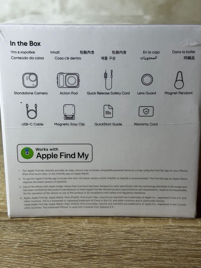 Insta360 GO Ultra 4K Cam Manos Libres