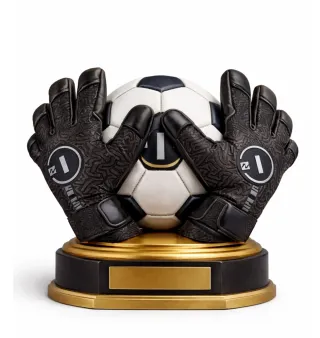 Trofeo Portero Fútbol Guantes Balón