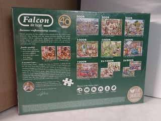 (33) 2x1000 Piezas ANIMALS AT HOME/Falcon de luxe