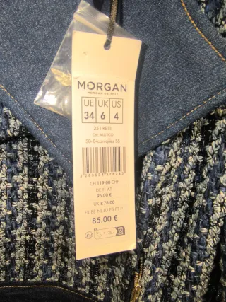 Vestido Tweed  Morgan NUEVO