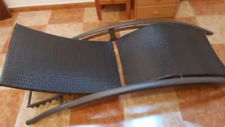 Tumbona multiposiciones jardín