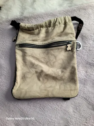 Mochila Tous Beige Negra