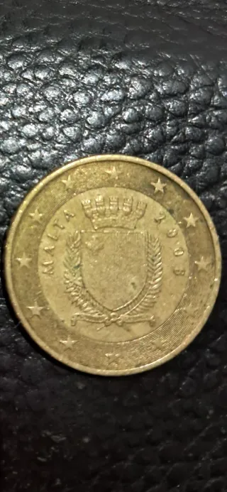 Moneda 0,50€ Malta 2008