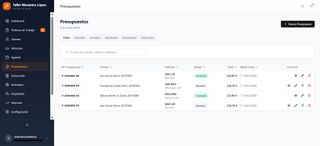 Software para Taller Mecánico | 14 días GRATIS