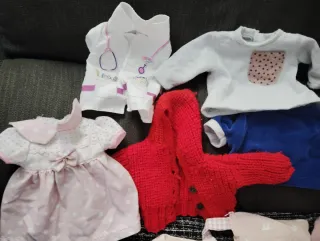 Ropa y vestidos para muñeca grande