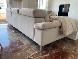 Sofá Chaiselongue Beige