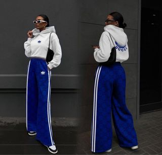 Conjunto Chándal Gucci Negro y Marrón