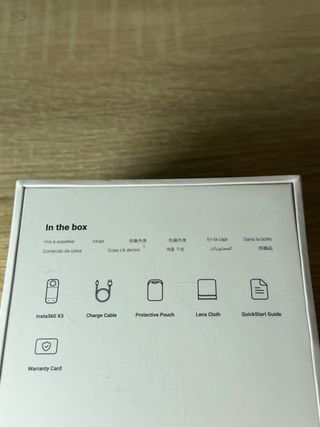 Insta360 X3 Cámara de Acción 360