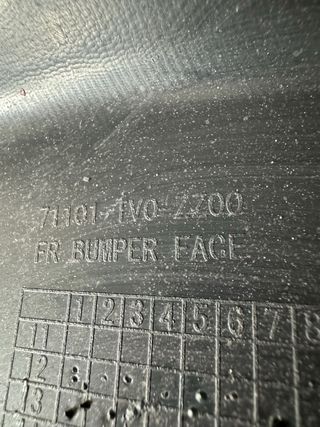 Defensa Honda Civic 2015