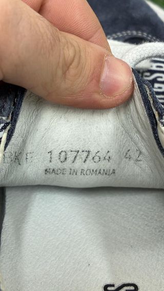 Scarpe Bikkembergs Blu Scamosciate