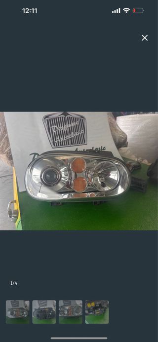 Faros delanteros vw golf gti