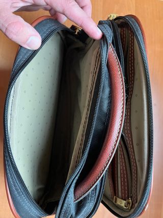 Neceser Samsonite Negro y Marrón