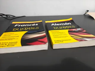Pack Libros Idiomas: Francés, Alemán e Inglés.