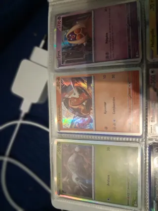 Lote cartas Pokémon Jynx, Sizzlipede, Nincada