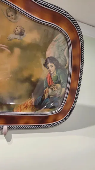 Antigüedad cuadro Virgen del Carmen