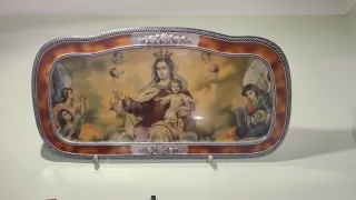 Antigüedad cuadro Virgen del Carmen
