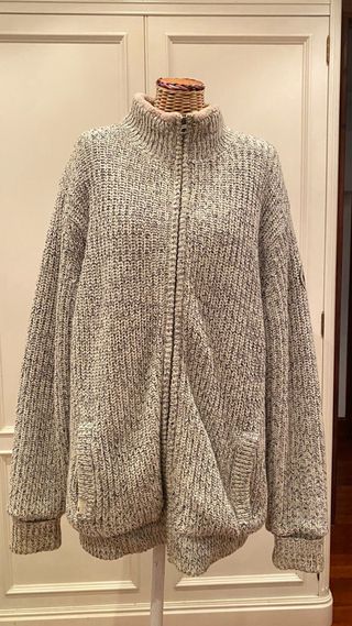 Jersey Quiksilver gris y negro