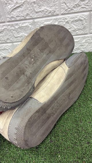 Scarpe John Richmond beige/grigie scamosciate