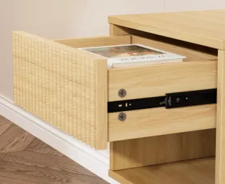 A ESTRENAR Juego 2 Mesitas Noche Madera